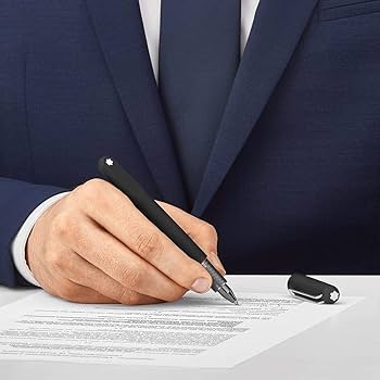 Amazon | Montblanc M Ultra Black Ballpoint Pen, Precious